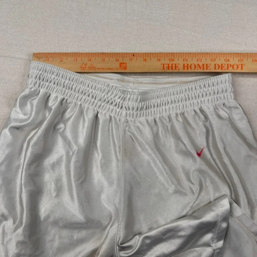 Vintage Nike Shorts Mens L Team Basketball Shiny Mesh 90s Y2K Athletic Gym